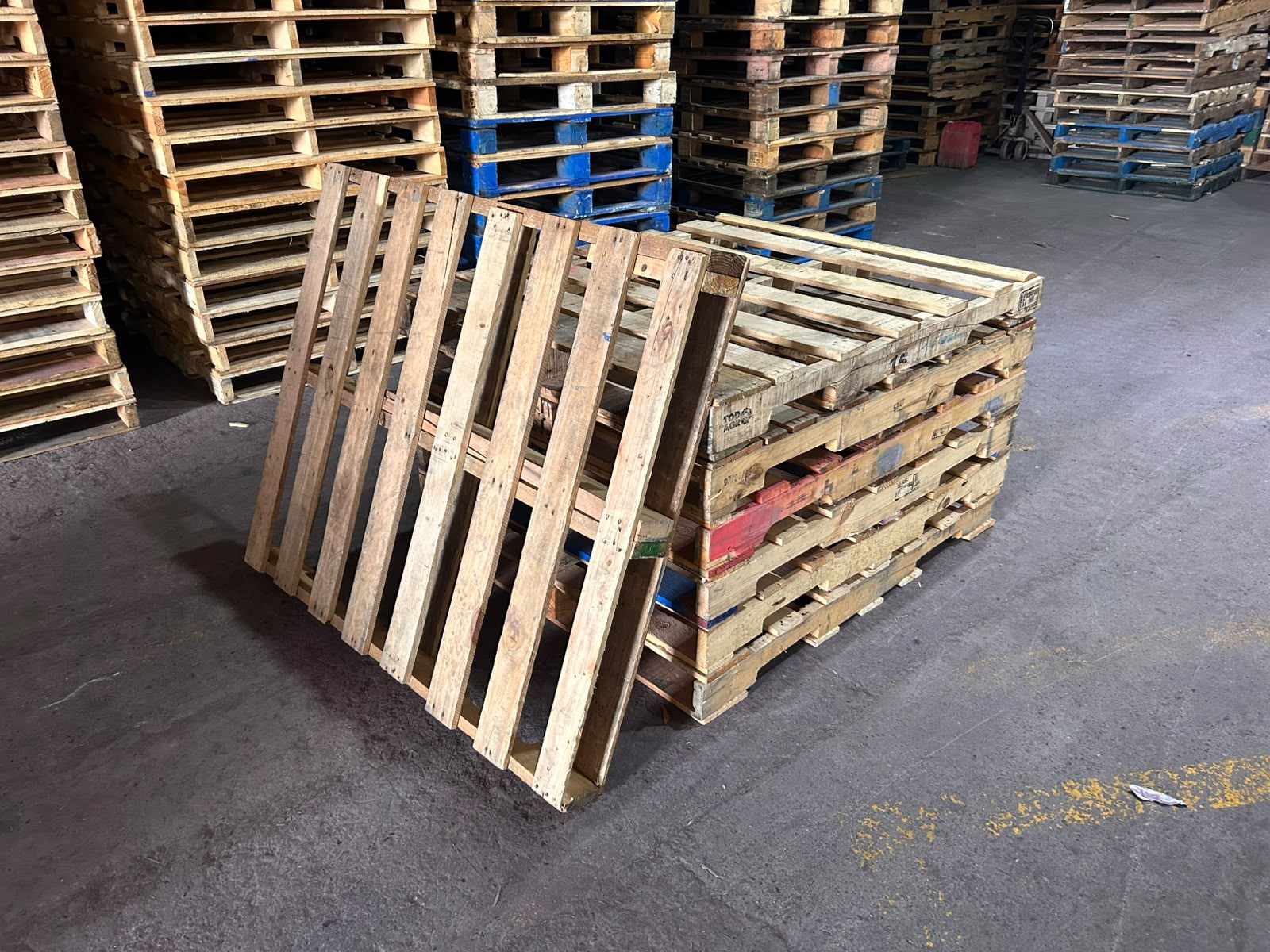 Tarima de madera: Tarima de segunda
